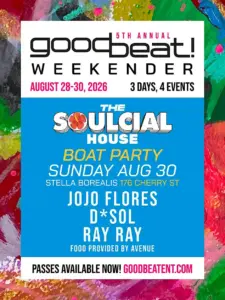 The Goodbeat Wkndr - Soucial House Boat Party